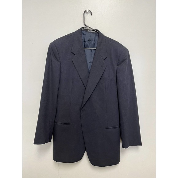 Vintage Giorgio Armani Le Collezioni Blue Blazer 44R Wool